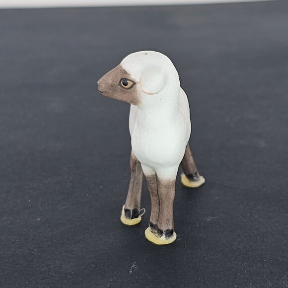 Freeman McFarlin George Good Sheep Lamb Standing Miniature Figurine *Chip - Picture 2 of 8
